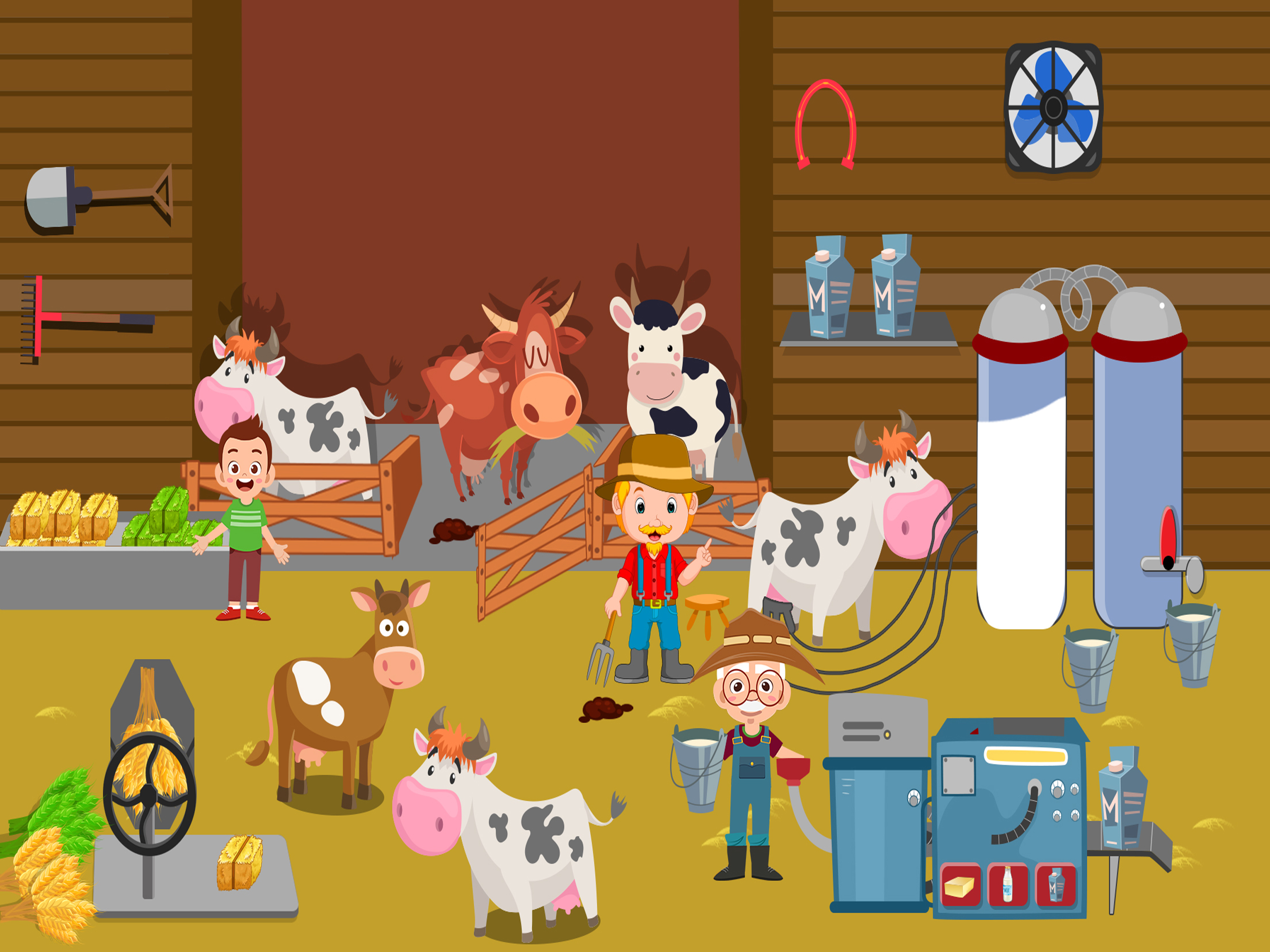 Pretend Play Chicken Farm Life