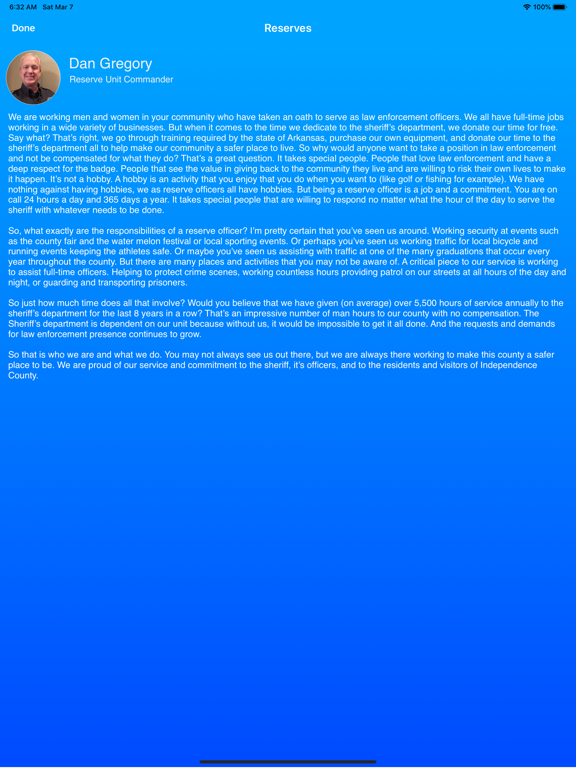 Independence County iPad screenshot 5 - News app