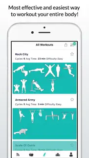 calisthenics workout routines iphone screenshot 1