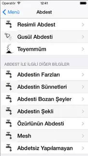 namaz rehberi iphone screenshot 2