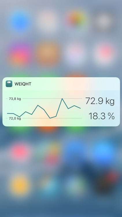 Weiqht: Weight Loss Tracker screenshot-5