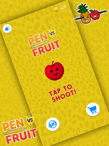 Tap to Hit: Pen VS Fruitのおすすめ画像1