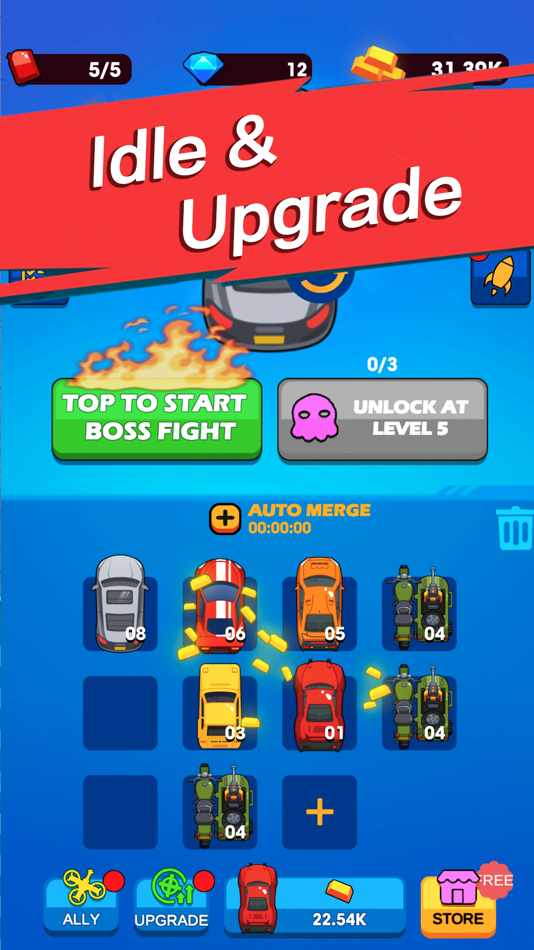 #4. Chaos Racer: Merge & Fight (iOS) 由: 乐迪 童