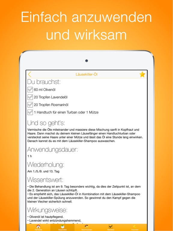 Screenshot #5 pour Hausmittel für Kinder