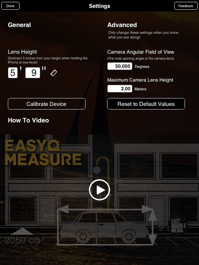 ‎EasyMeasure – Camera Ruler Screenshot