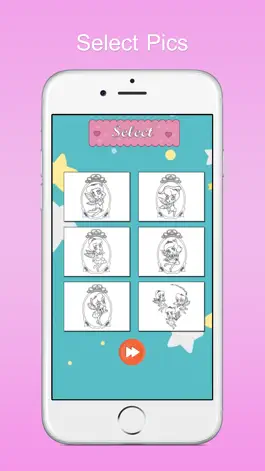 Game screenshot Fairy Toddler Paint Book apk