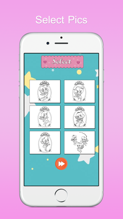 Screenshot #2 pour Fairy Toddler Paint Book