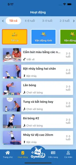 Game screenshot GymKID@Home apk