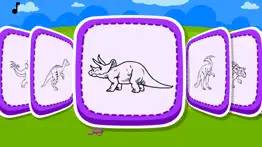 dinosaur coloring book of kids iphone screenshot 1