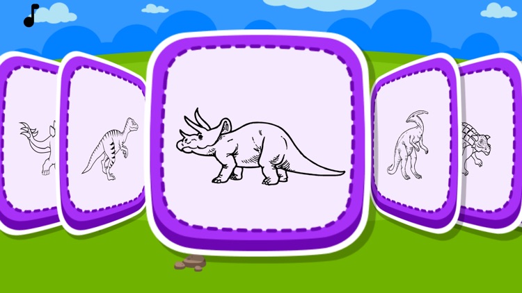 Dinosaur Coloring Book for Boy