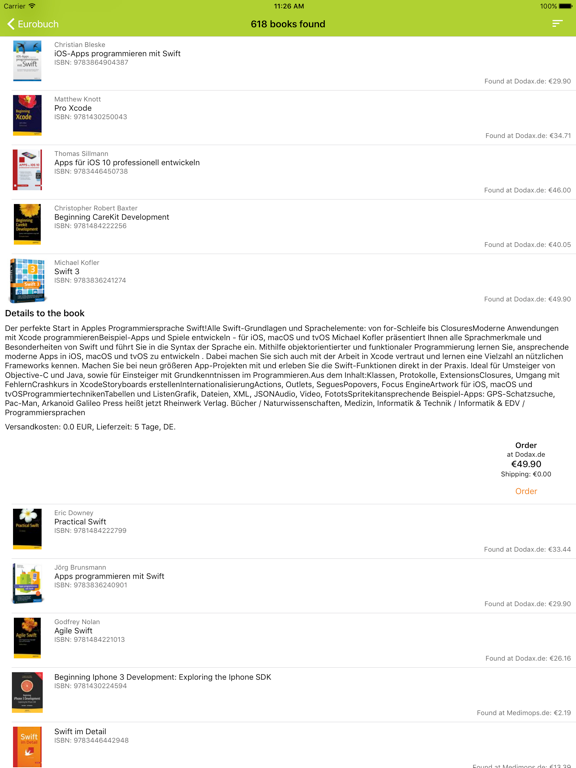 Find-More-Books iPad screenshot 2 - Book app