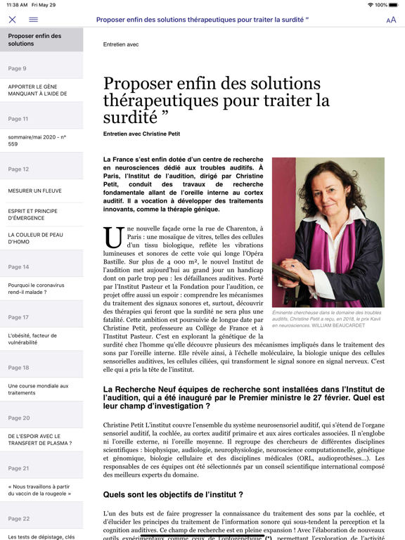 Screenshot #4 pour La Recherche Magazine