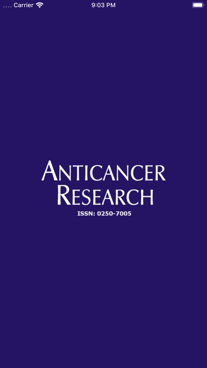Anticancer Research