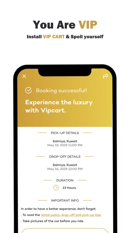 VIP CART-Luxury Rentals Kuwait screenshot-4