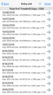 treadmill logger iphone screenshot 3