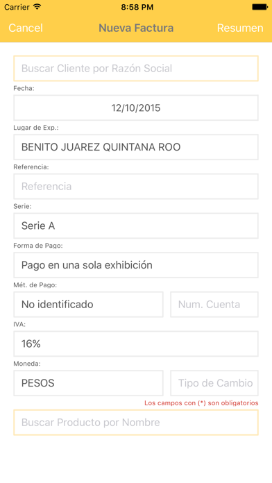 How to cancel & delete Factura from iphone & ipad 3