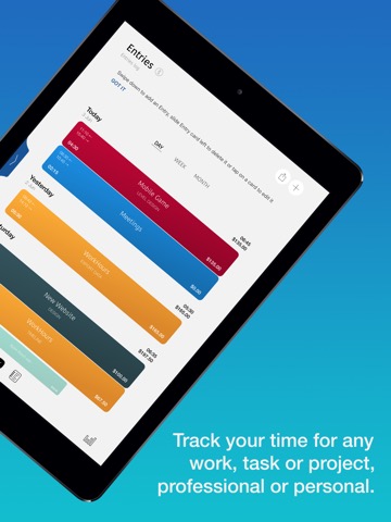 WorkHours: Time Trackerのおすすめ画像1