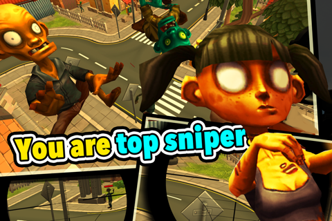 Zombie Town Sniper Shooting screenshot 2