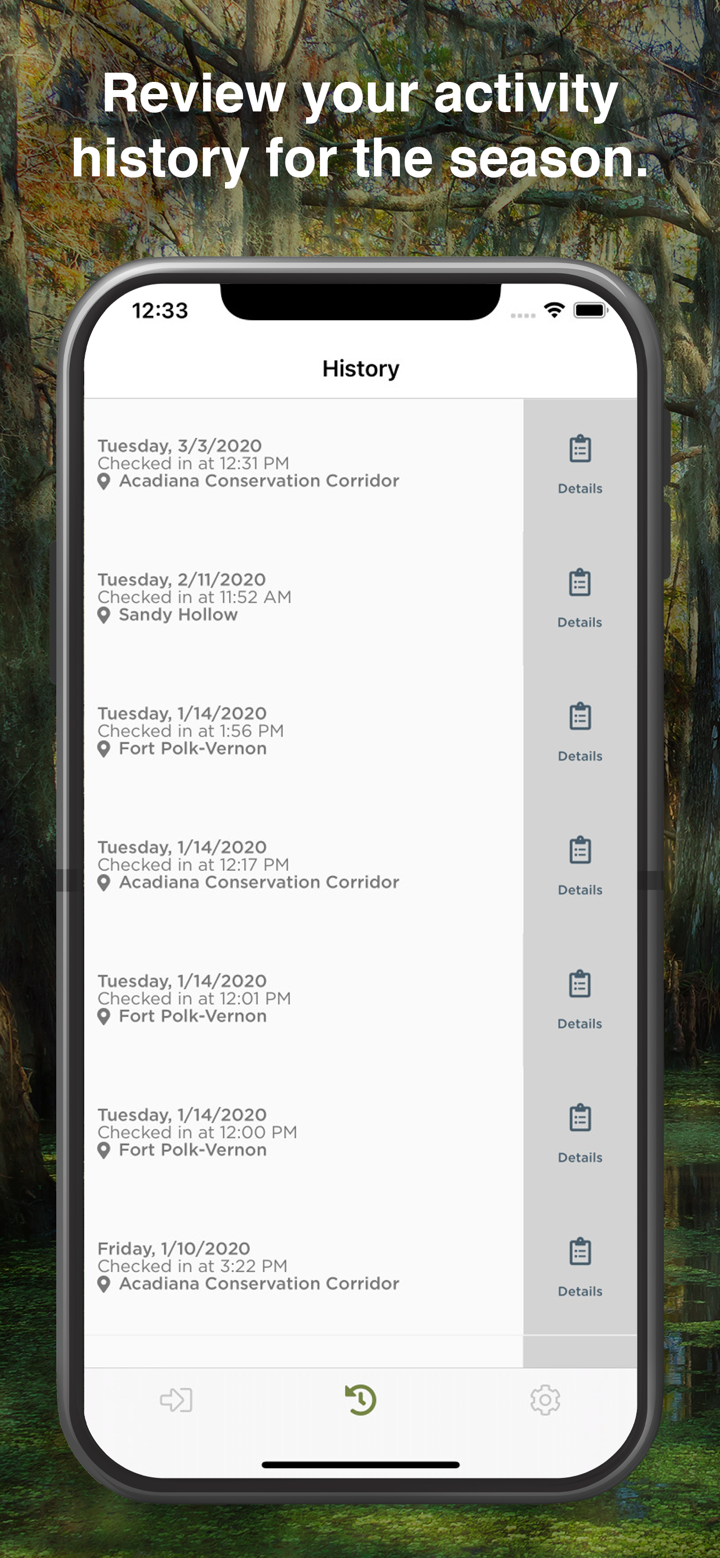 LDWF Check In/Check Out screenshot 5