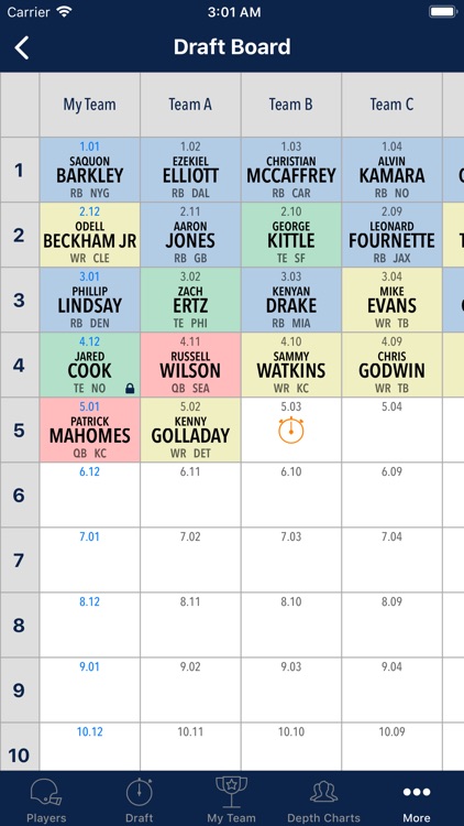 Fantasy Football Cheatsheet screenshot-6