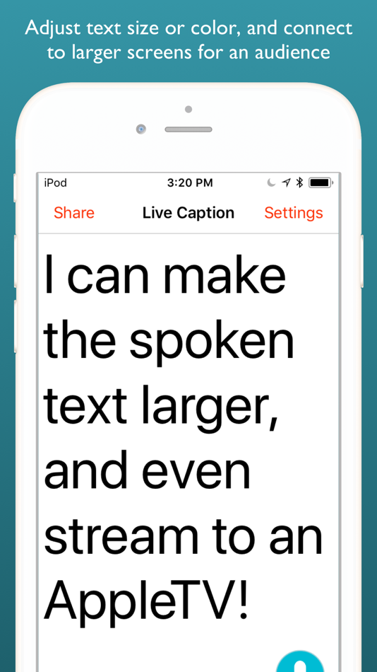 #2. Live Caption (iOS) 由: Live Caption, Inc.