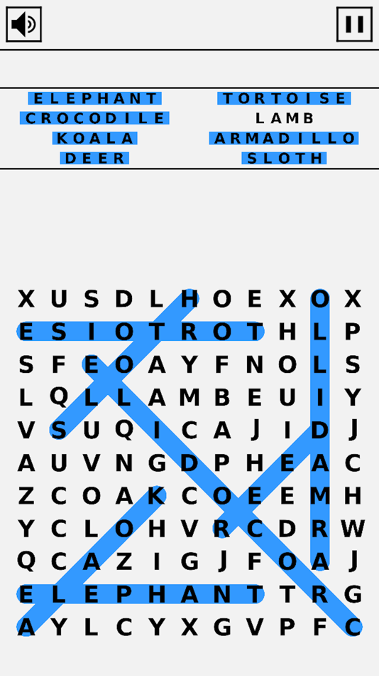 #1. Simple Word Search (iOS) 来自: FujiCubeSoft