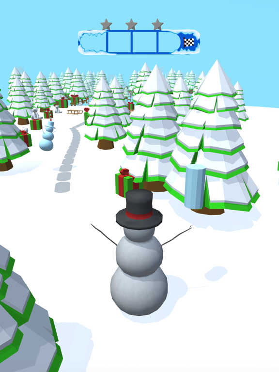 Screenshot #4 pour Snowman Slide