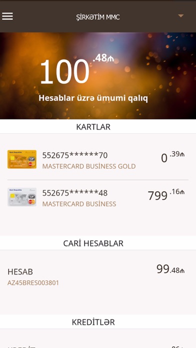 Bank Respublika Mobile Office Screenshot