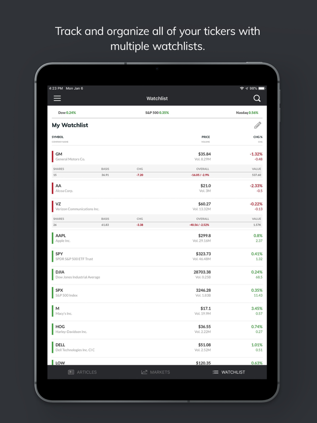 ‎MarketWatch - News & Data Capture d'écran