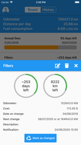 My Car Service -Car management screenshot