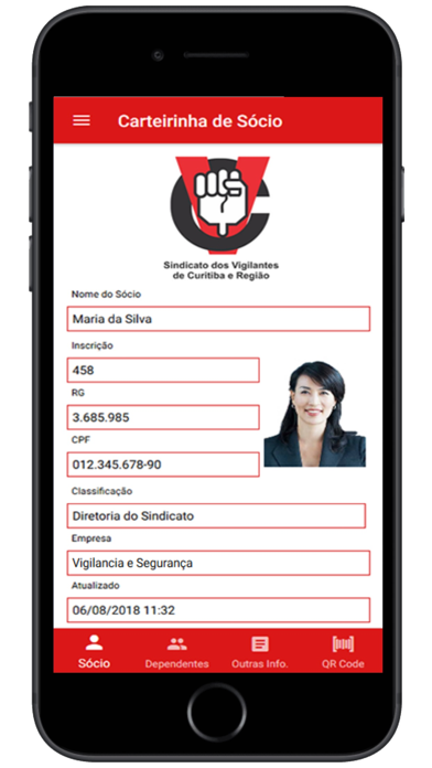 Screenshot #2 pour Carteirinha SindVigilantes