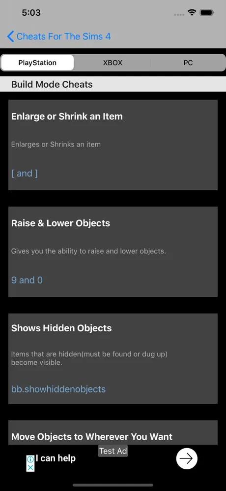 Cheats for Sims 4 - Hacks