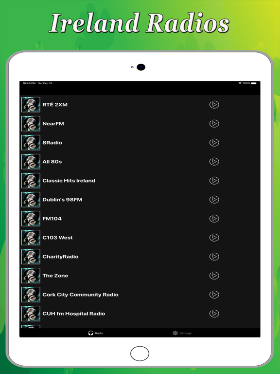 Screenshot #4 pour Ireland Radios