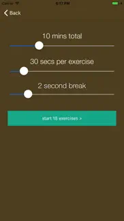 muscle group workout iphone screenshot 2