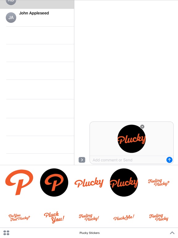 Screenshot #5 pour Plucky Stickers