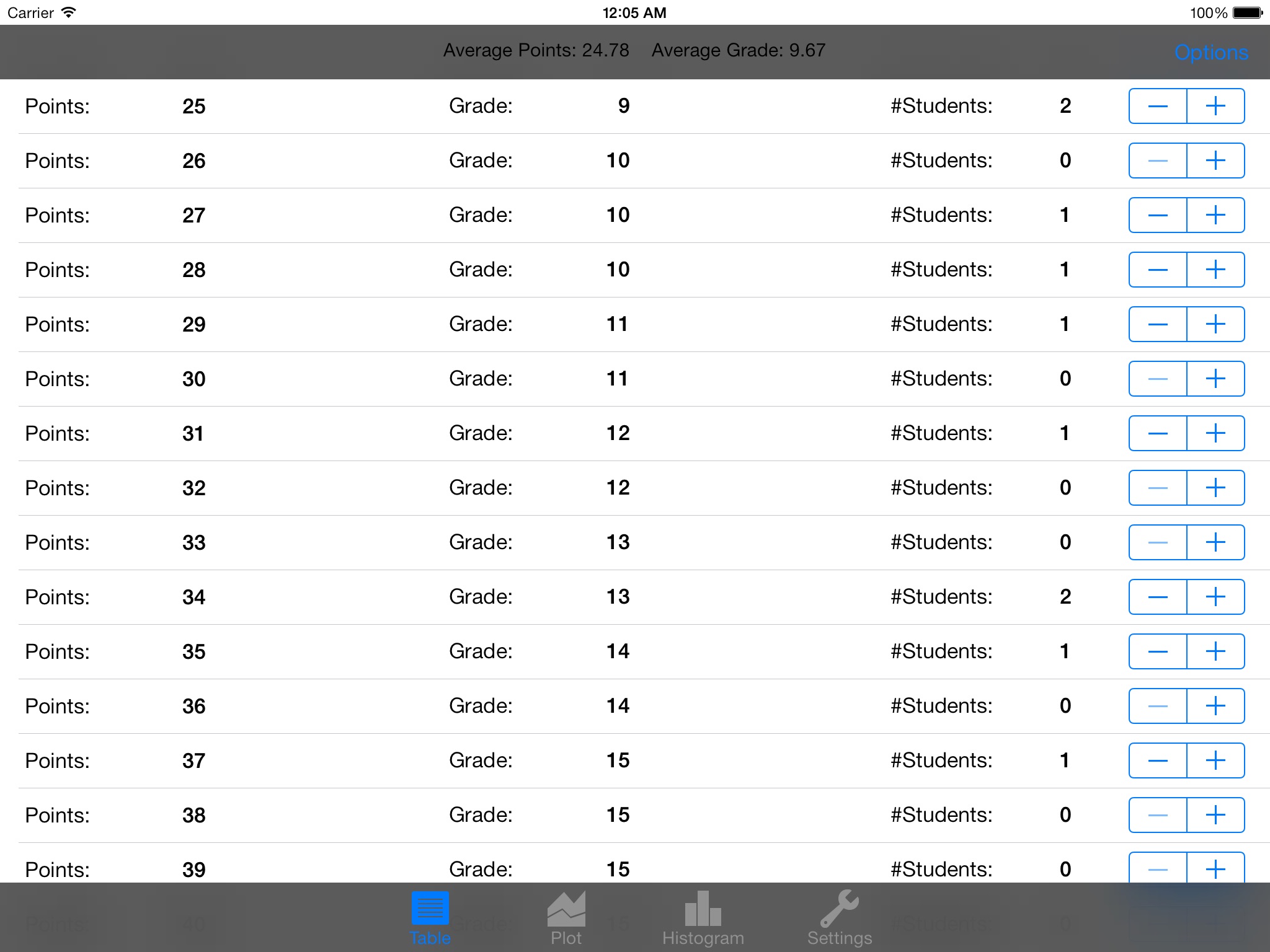 iGrade Exam Grading Tool screenshot 3