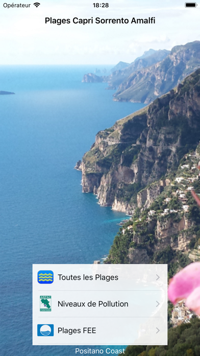 Screenshot #1 pour Plages Capri Sorrento Amalfi