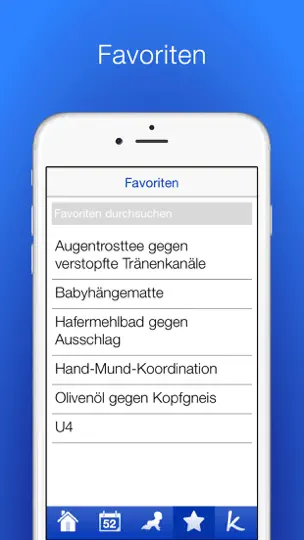 Screenshot von Babyentwicklung Im 1. Jahr auf dem iPhone 5