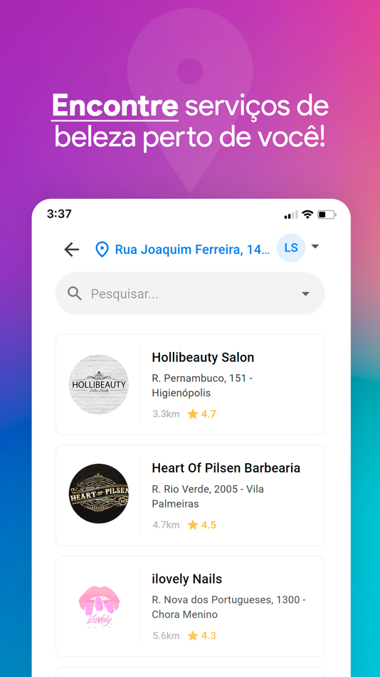 #1. Salão99 (iOS) Podle: O Boticario