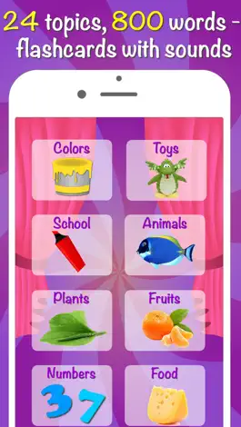 Game screenshot French language for kids apk