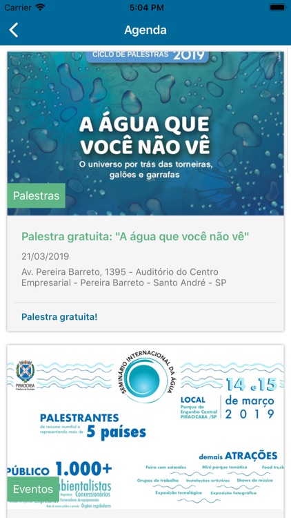 Gestão de água e efluentes