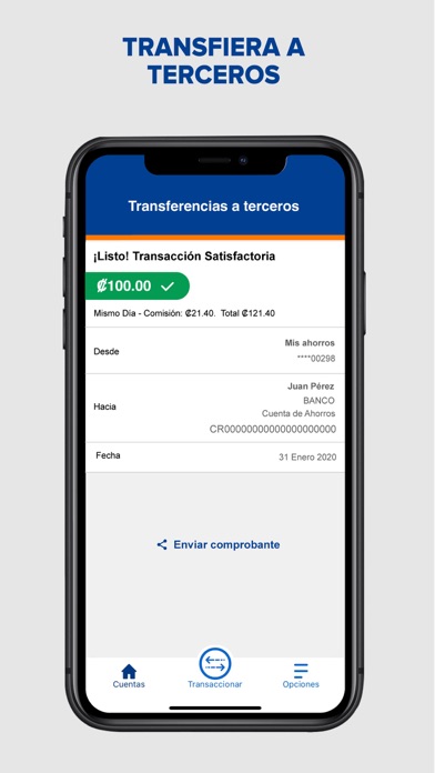 Banco General CR Screenshot