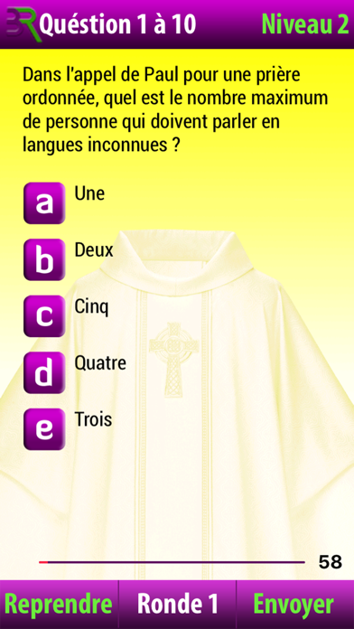 Screenshot #3 pour 3R Bible Quiz Intermediate