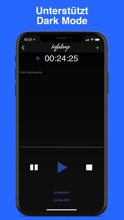 Infotemp Zeiterfassung screenshot-4