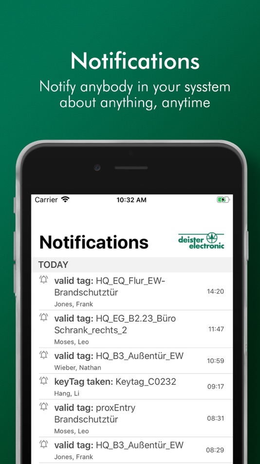 #3. deisterGo (iOS) 由: deister electronic GmbH