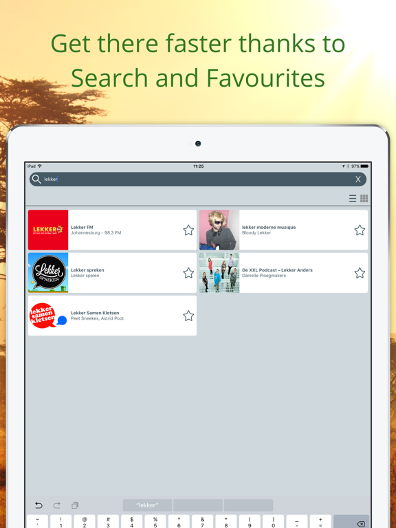 Radio South Africa - FM | AM iPad screenshot 4 - Music app
