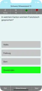 Die Schweiz Testfragen screenshot #3 for iPhone
