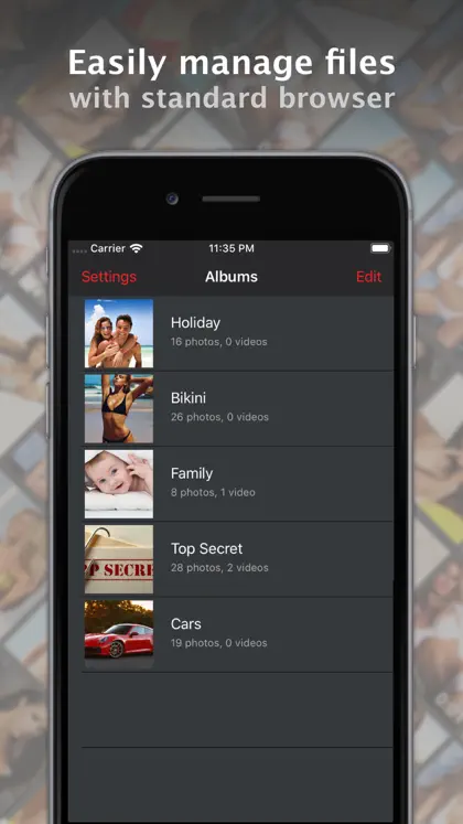 Screenshot 6 di 6 di Secret Folder - Password Lock