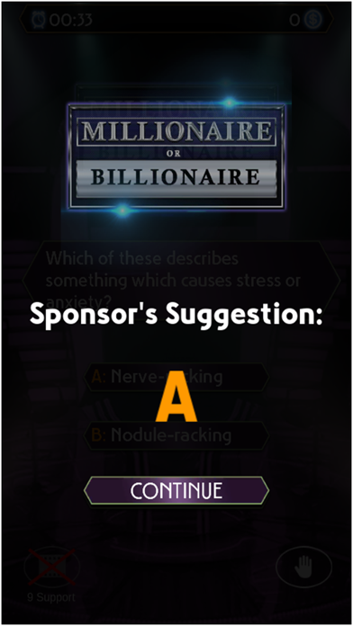 Millionaire or Billionaire screenshot