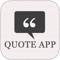The application quote app is all about quotes, developed for iPhone